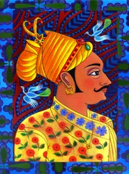 Maharajá con pájaros azules, 2011